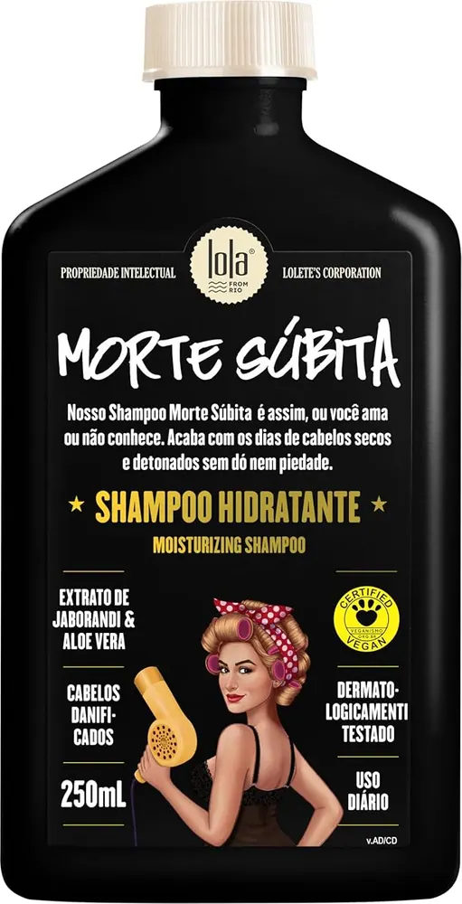 Lola Cosmetics Morte Súbita Shampoo Hidratante 250ml