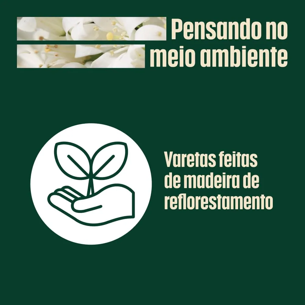 Glade Difusor de Ambiente Chá Branco com 6 Varetas 100ml