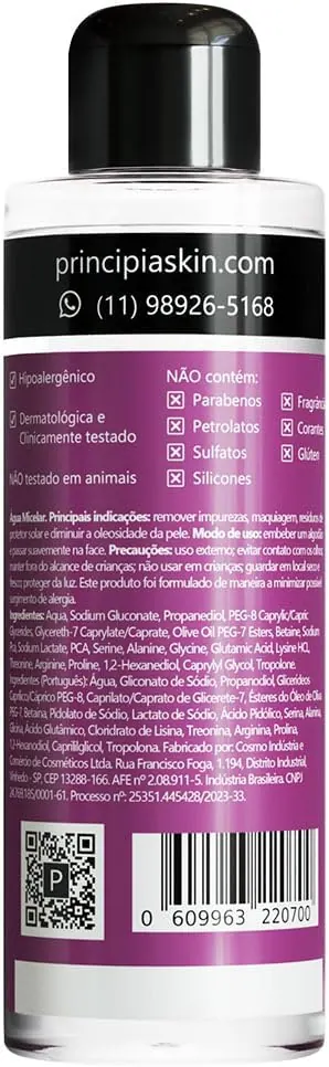 Principia Kit Double Cleansing GL-02 + Água Micelar AM-01
