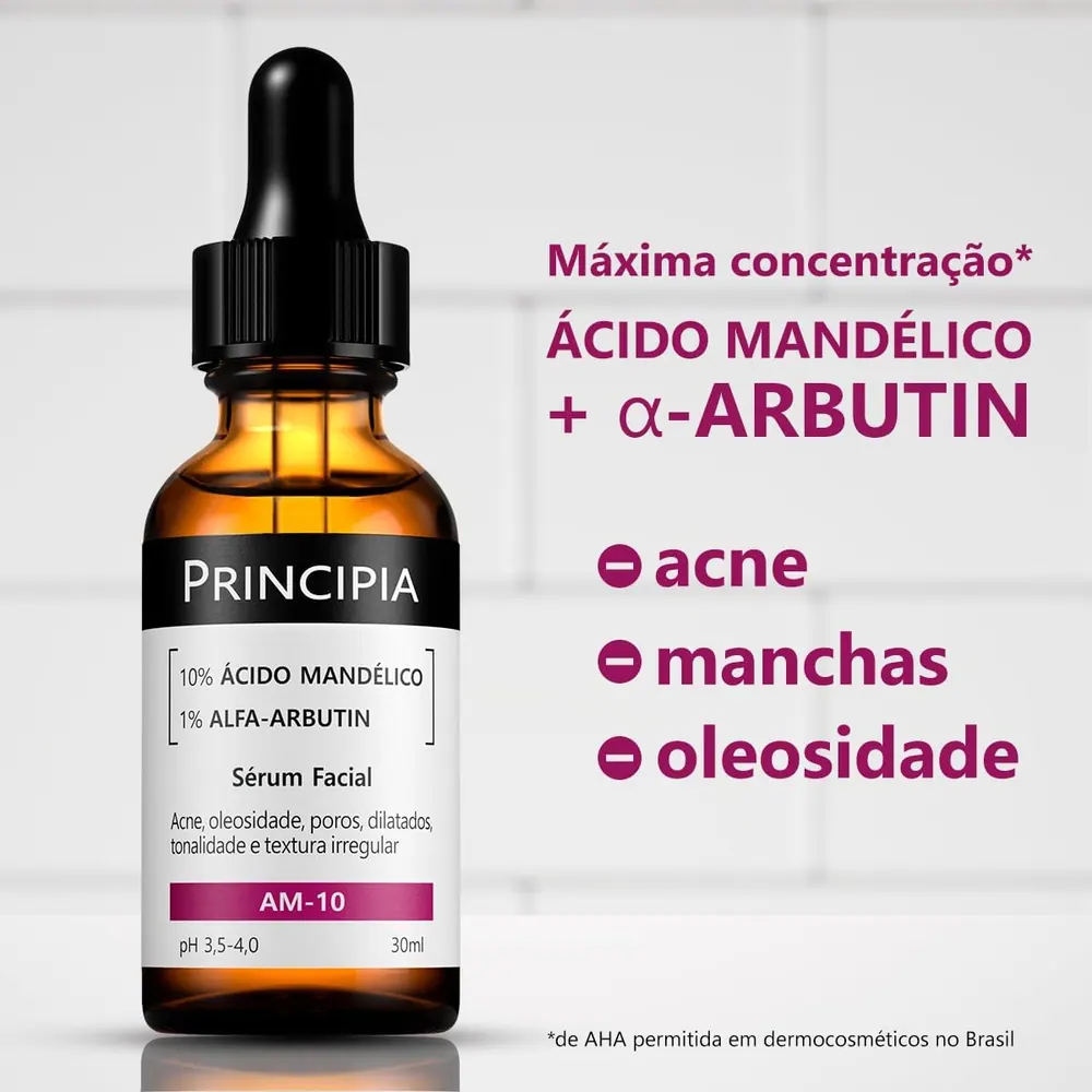 Principia Kit Rotina Completa Antimanchas GL-01 + AM-10 + GH-01 + PS-01