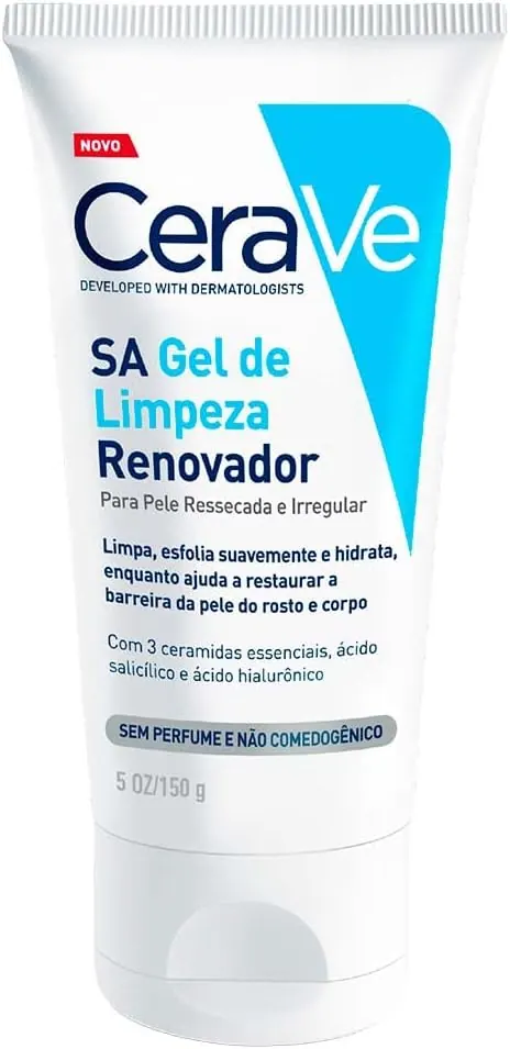 CeraVe SA Gel de Limpeza Renovador com Ácido Salicílico 150g