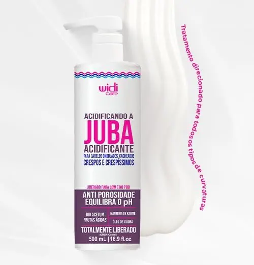 Widi Care Creme Acidificante Acidificando a Juba 500ml
