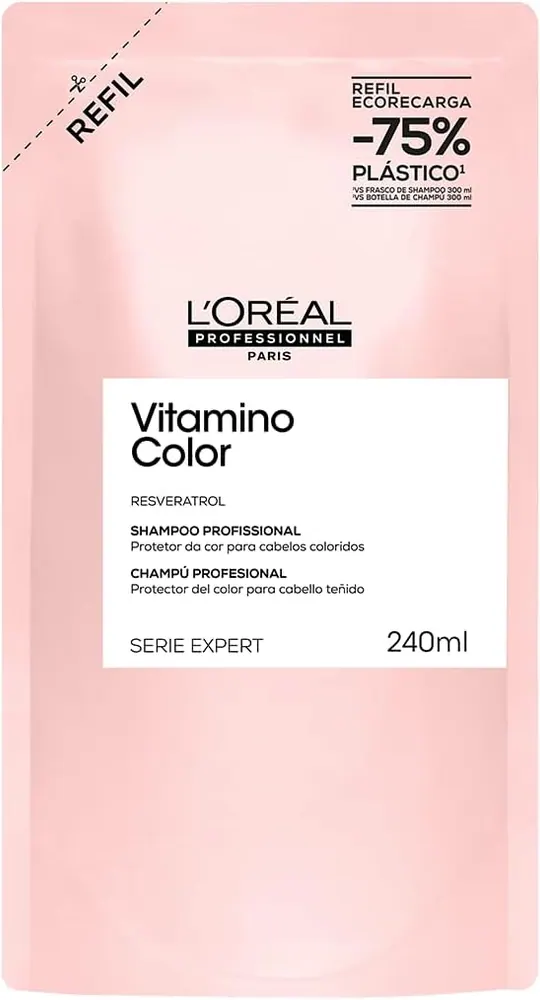 L'Oréal Professionnel Serie Expert Vitamino Color Shampoo - Refil 240ml