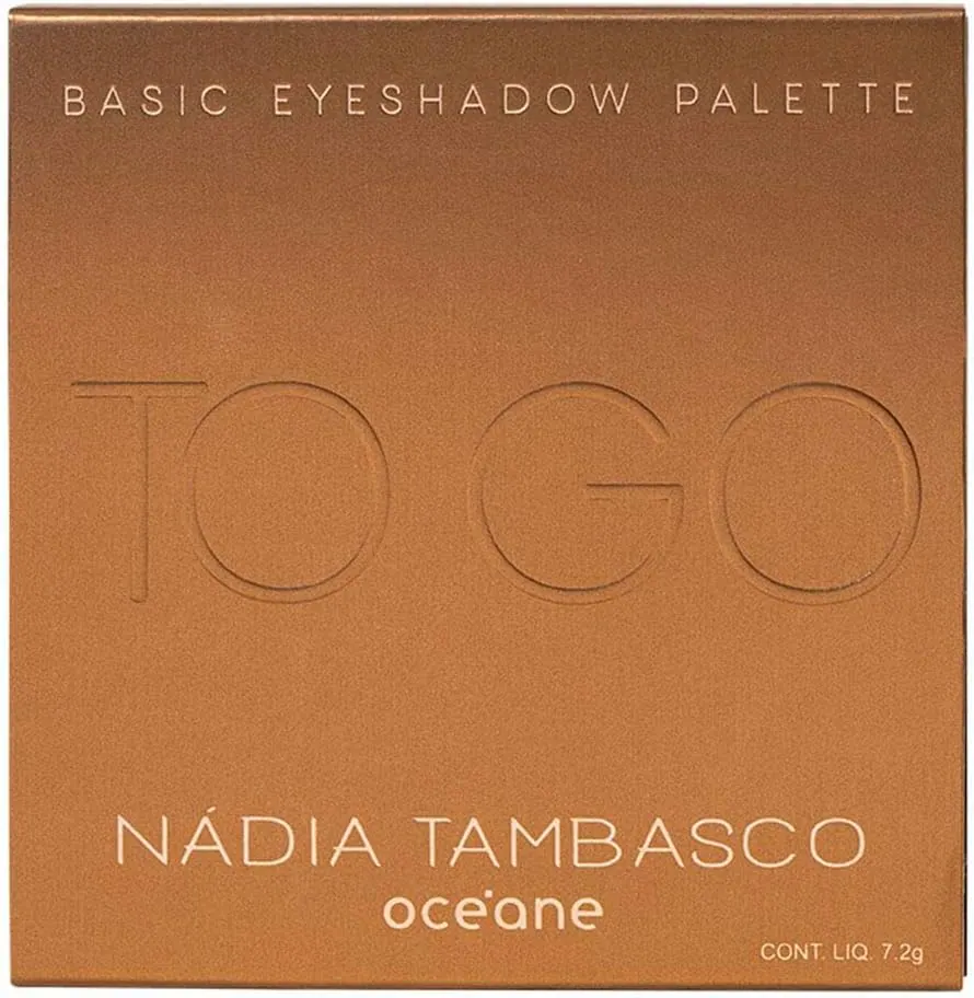 Océane Paleta de Sombras Nádia Tambasco To Go Basic 7,2g