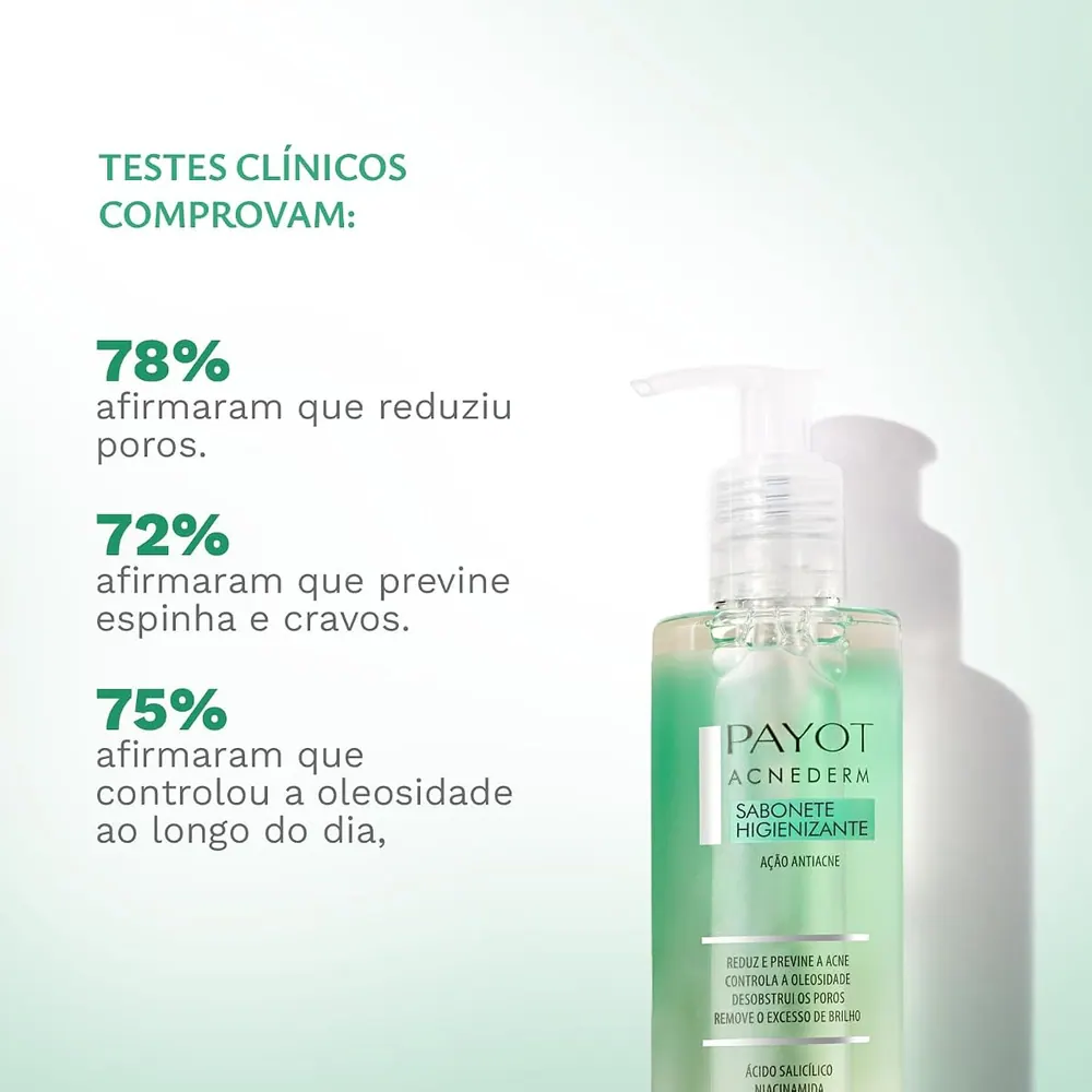 Payot Acnederm Sabonete Higienizante Facial 210ml