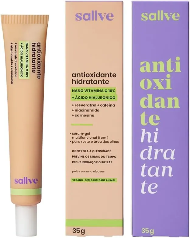 Sallve Antioxidante Hidratante (Sérum-Gel Vitamina C 10%)