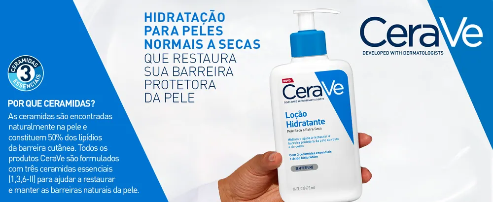 CeraVe Loção Hidratante Corporal com Textura Fluida e Ácido Hialurônico - detalhe 2