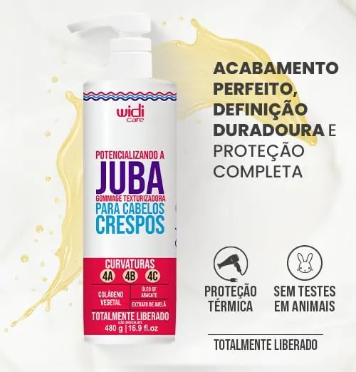Widi Care Potencializando a Juba Gommage Texturizadora 480g