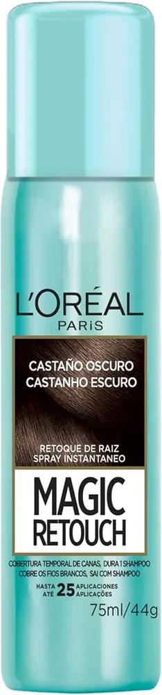 L'Oréal Paris Magic Retouch Spray Retoque de Raiz Castanho Escuro 75ml