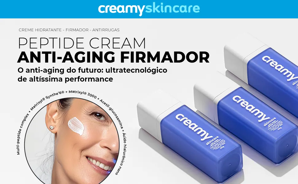 Creamy Anti-Aging Peptide Cream - imagem 1