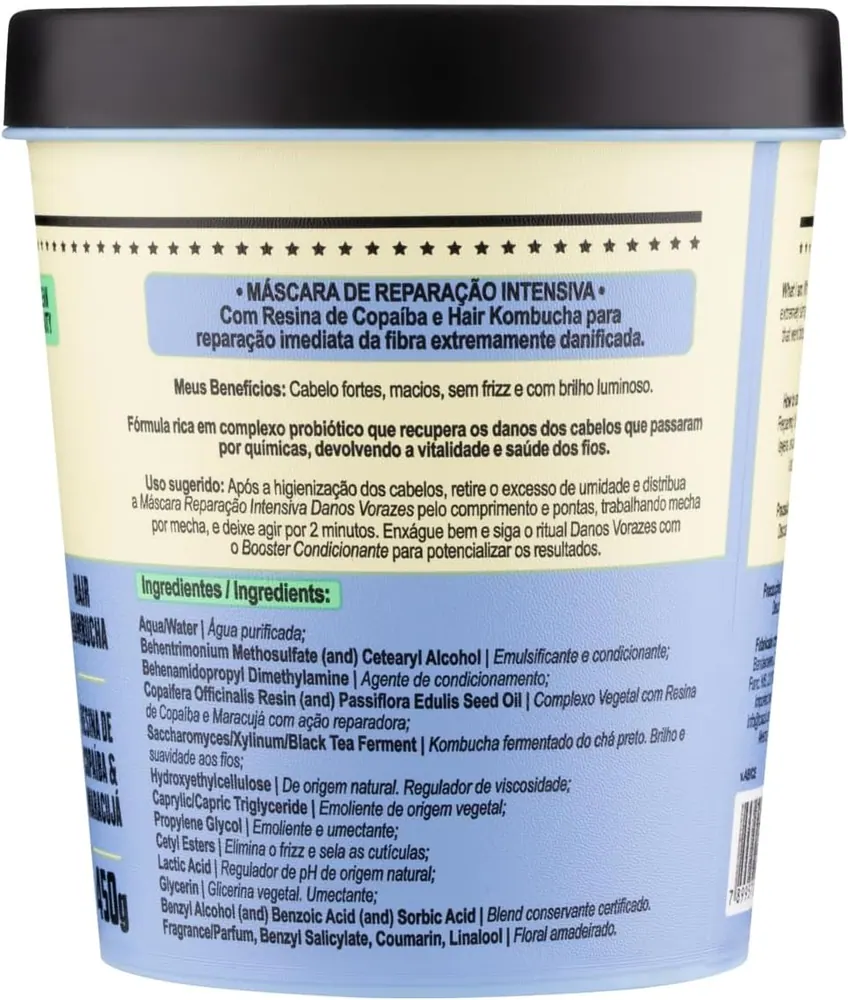 Lola Cosmetics Danos Vorazes Máscara de Tratamento 450g
