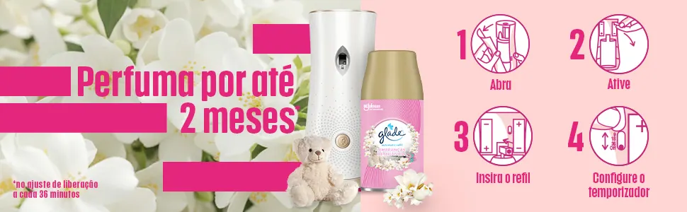 Glade Aromatizador Automático Lembranças de Infância - Kit 2 Refis 260ml - detalhe 2
