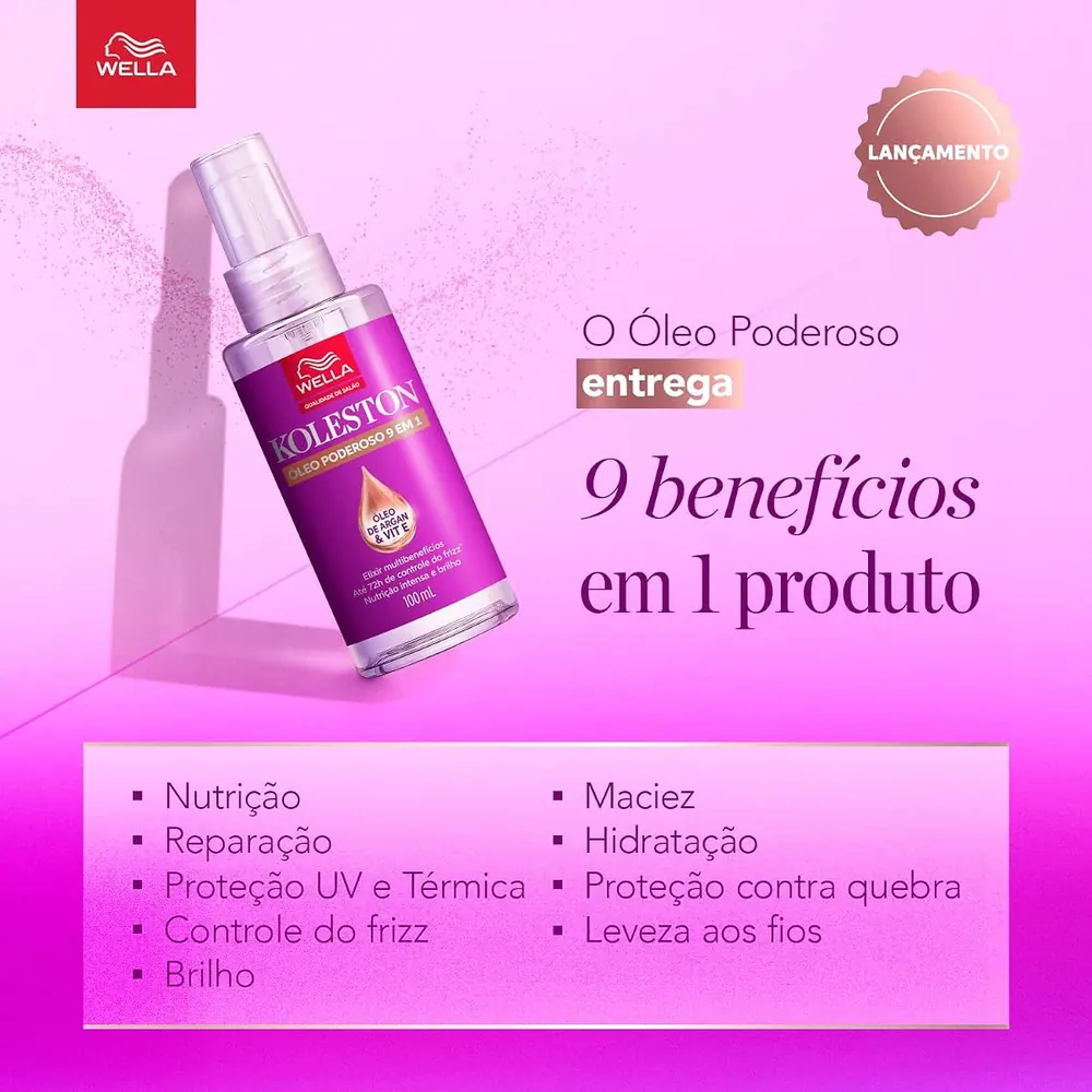 Koleston Óleo Capilar Poderoso 9 em 1 100ml