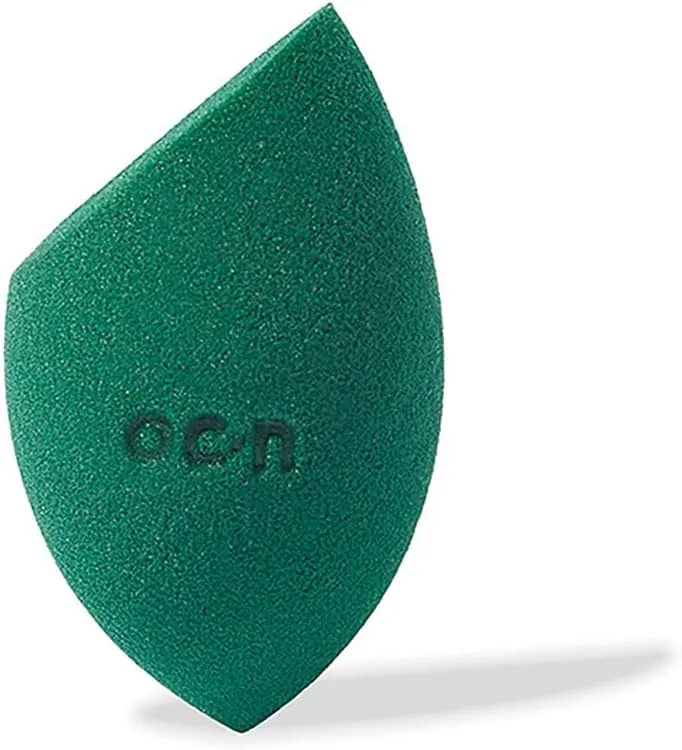 Océane Esponja de Maquiagem Flat Blend Verde
