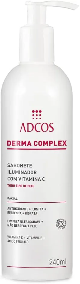 Adcos Derma Complex Sabonete Iluminador com Vitamina C 240ml