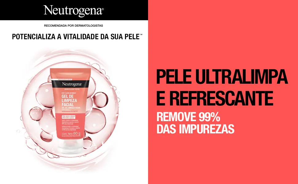 Neutrogena Deep Clean Intensive Grapefruit, gel de limpeza facial