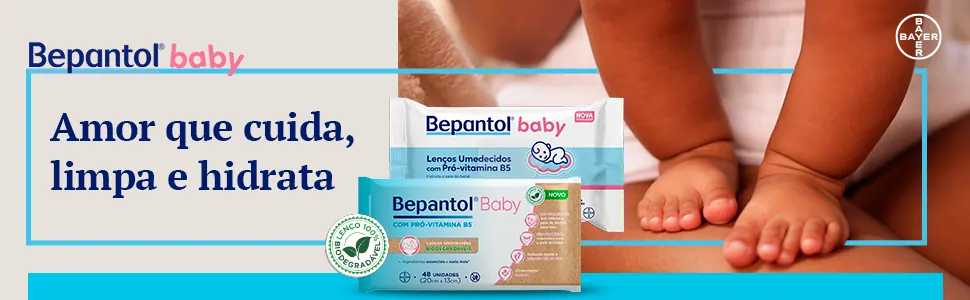 Lenço Umedecido Bepantol Baby com Pró-Vitamina B5