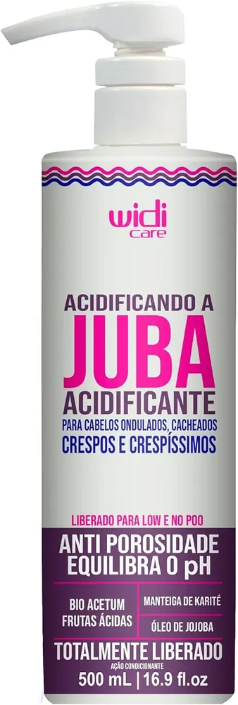 Widi Care Creme Acidificante Acidificando a Juba 500ml