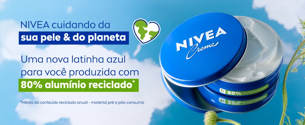 Nova latinha azul NIVEA