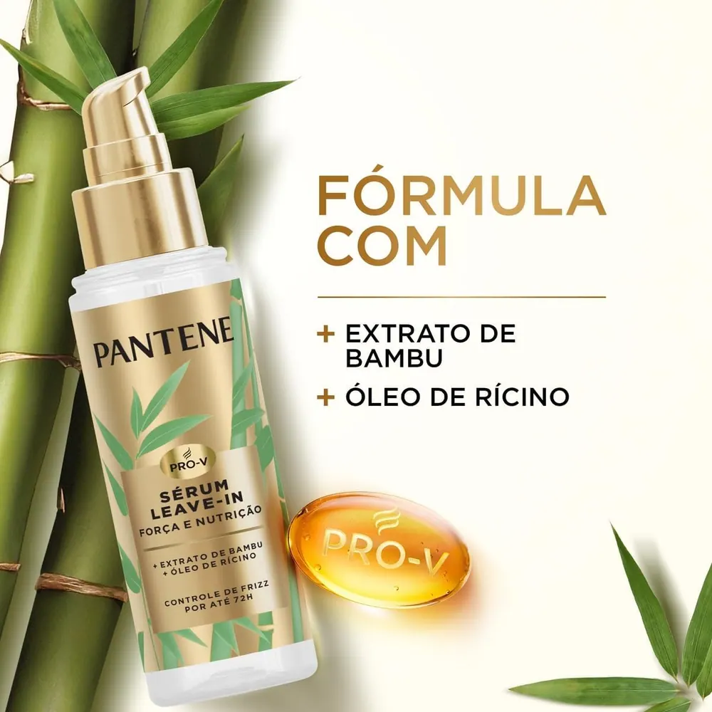 Pantene Bambu Sérum Leave-in Força e Nutrição 95ml
