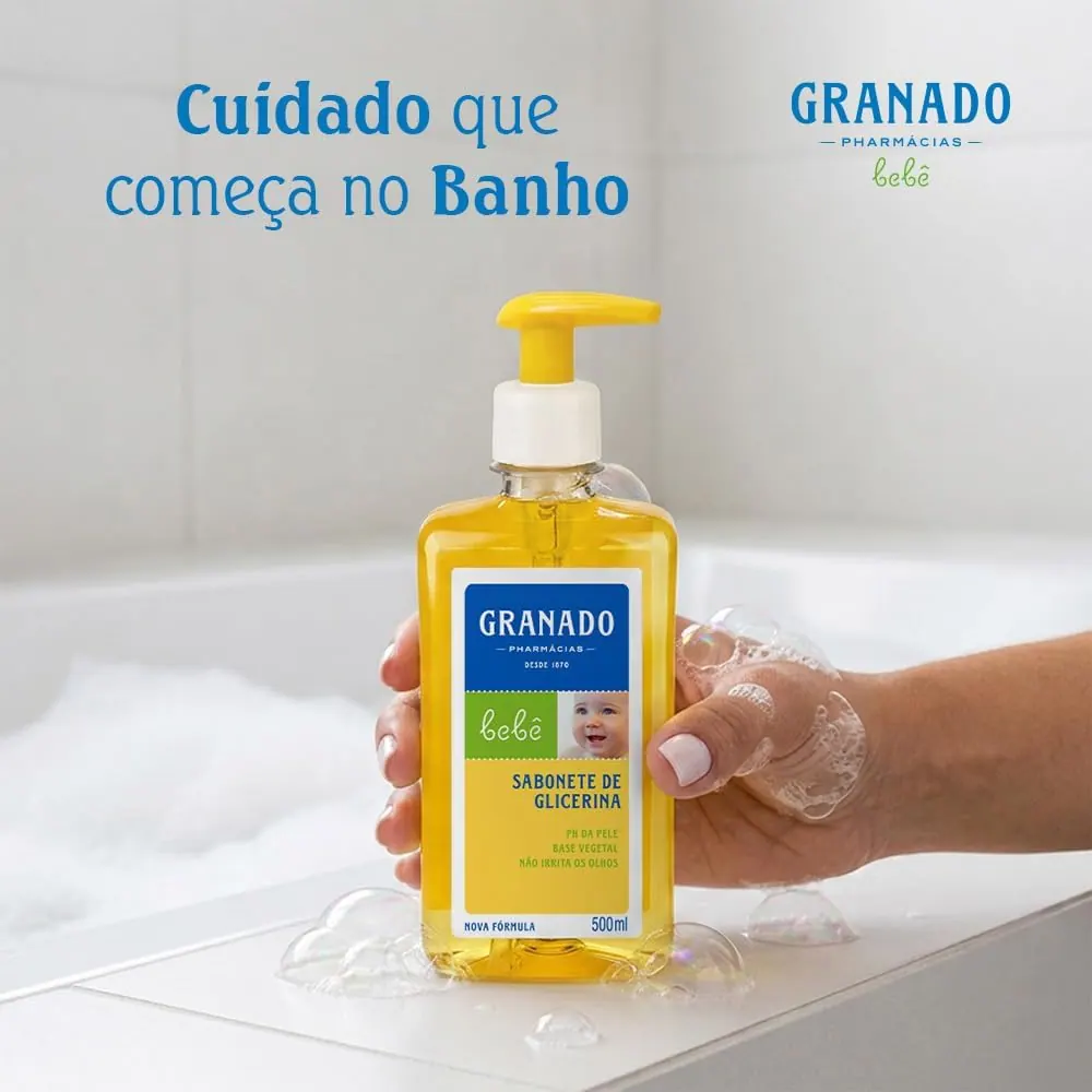 Granado Bebê Sabonete Líquido Tradicional 500ml