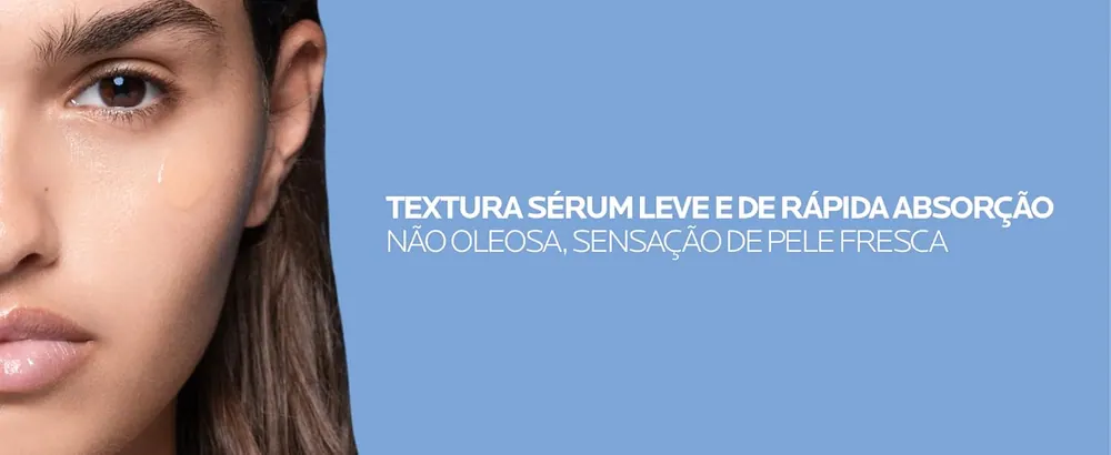 Textura de sérum ultraleve