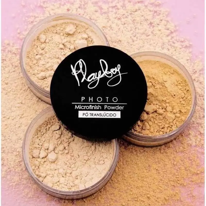 Playboy Pó Facial Translúcido Photo Microfinish Powder Cor 2
