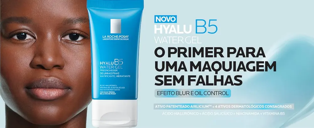 Hyalu B5 Water Gel, hidratante facial em gel da La Roche-Posay