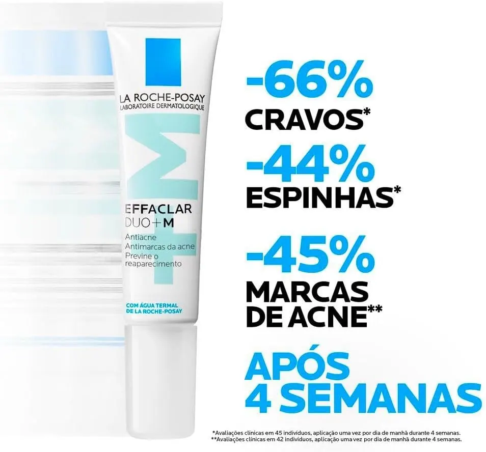 La Roche-Posay Effaclar Duo+M Corretor Antiacne Triplo Cuidado 15ml