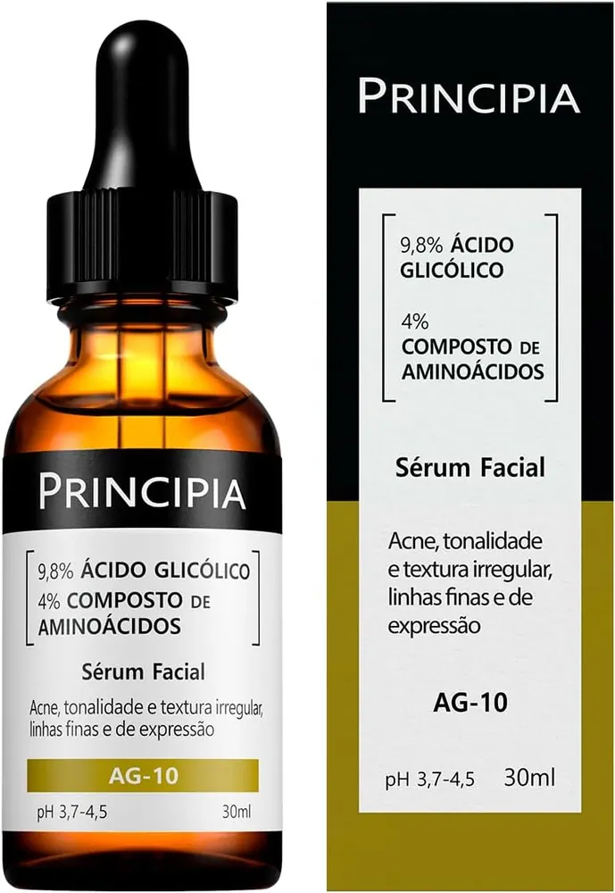 Principia Sérum Ácido Glicólico AG-10 - 9,8% Glicólico + Aminoácidos
