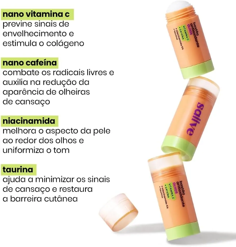 Sallve Bastão Antioxidante para Olhos 10g
