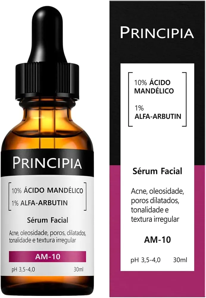 Principia Sérum Ácido Mandélico AM-10 - Mandélico + Alfa-Arbutin