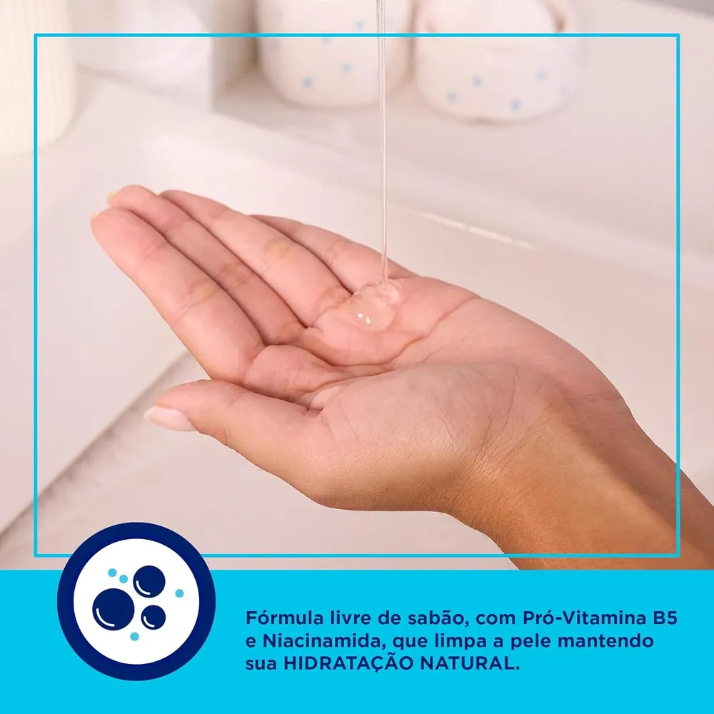 Bepantol Derma Gel de Limpeza Facial Pele Normal a Seca 200ml