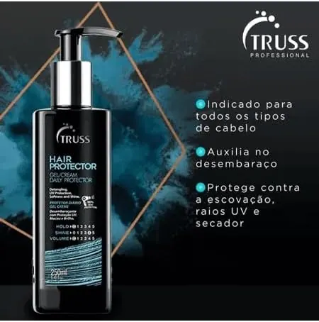 Truss Leave-in Hair Protector Proteção Térmica 250ml