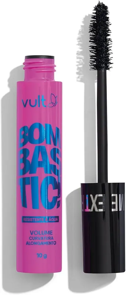 Vult Máscara de Cílios Extreme Bombastic! Resistente à Água Preta 10g