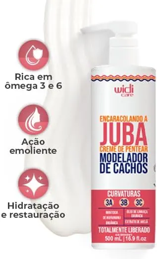 Widi Care Creme de Pentear Encaracolando A Juba 500 ml