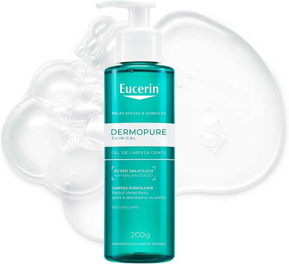 Eucerin Dermopure Clinical Gel de Limpeza Gentil 200ml