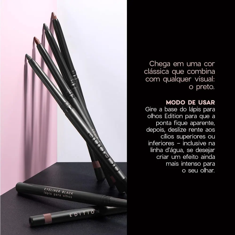 Océane Edition Eyeliner Lápis para Olhos Retrátil Black
