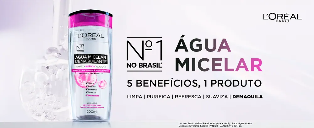 Água Micelar Bifásica L'Oréal Paris
