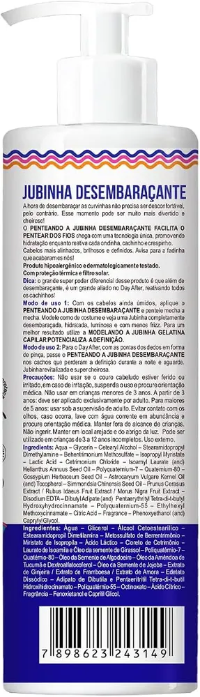 Widi Care Jubinha Spray Desembaraçante Penteando a Jubinha 300ml