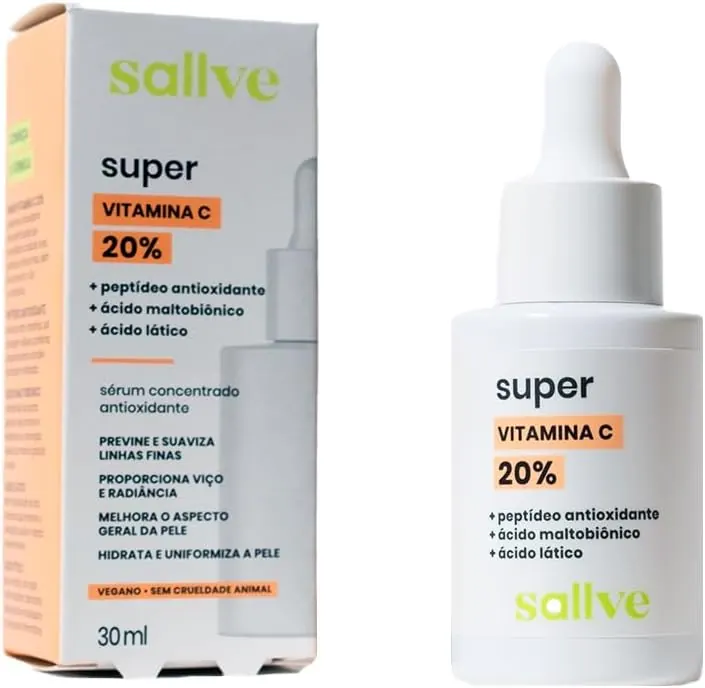 Sallve Super Vitamina C 20% Sérum Antioxidante 30ml