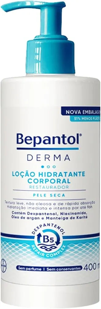 Bepantol Derma Loção Hidratante Corporal Restauradora 400ml