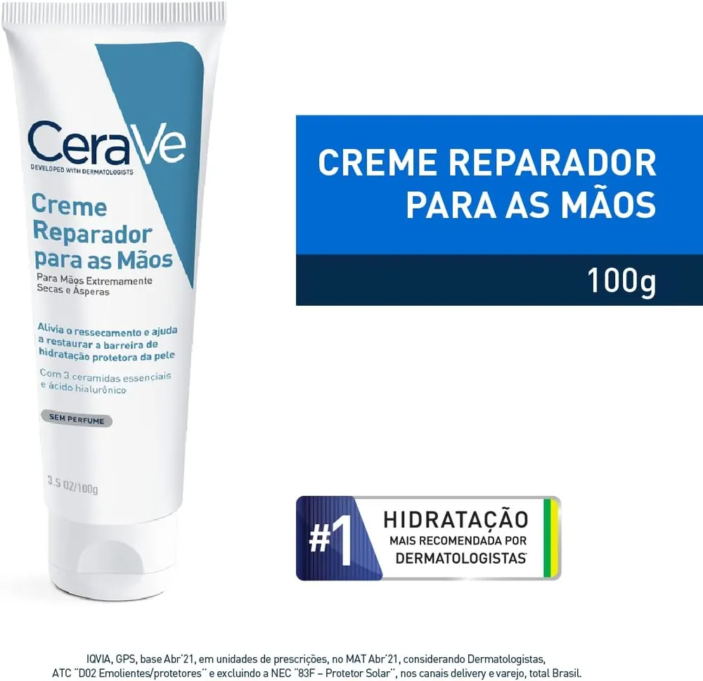 CeraVe Creme Reparador para Mãos 100ml