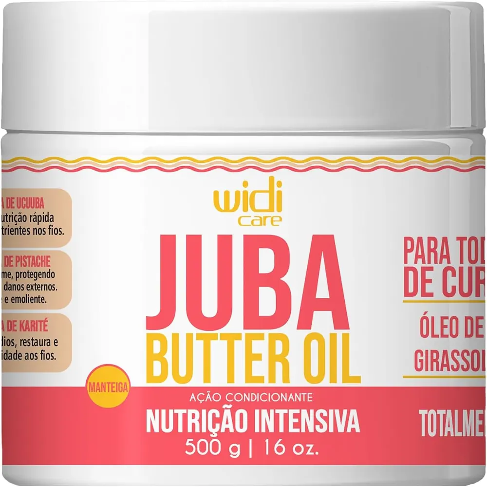 Widi Care Máscara de Tratamento Nutrição Juba Butter Oil 500g