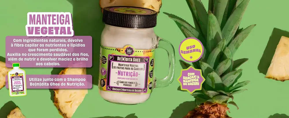 Manteigas vegetais da fórmula