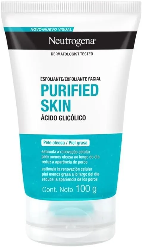Neutrogena Purified Skin Gel Esfoliante Facial 100g