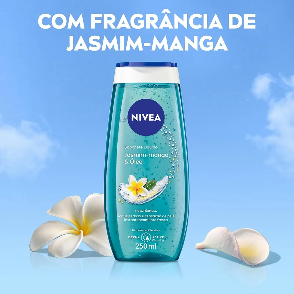 NIVEA Sabonete Líquido Frangipani & Oil 250ml
