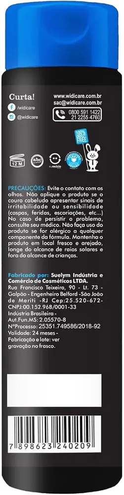 Widi Care Shampoo Anti-Resíduos Pérolas de Caviar 300ml
