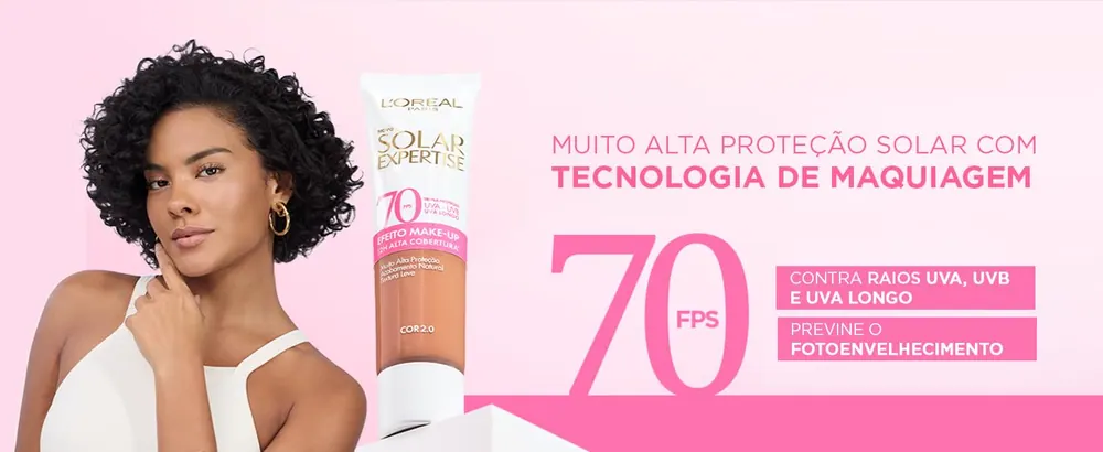 Fórmula do Solar Expertise Efeito Make Up