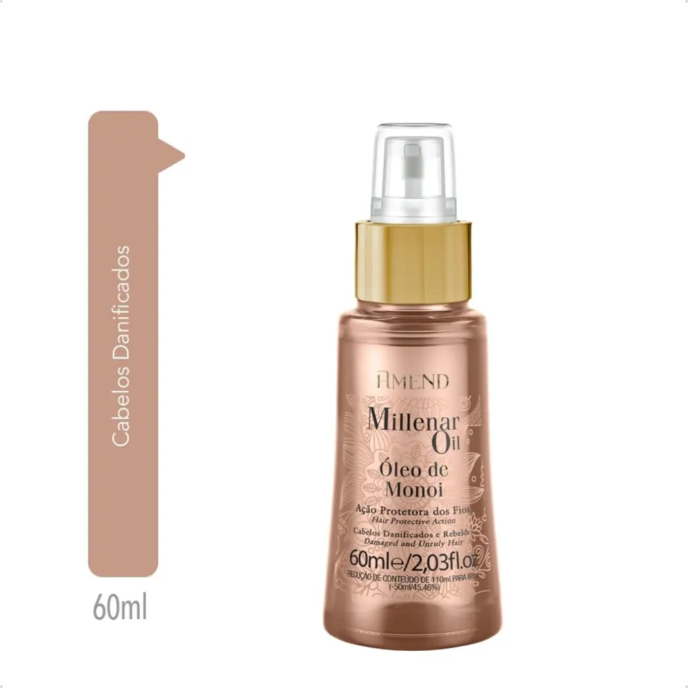 Amend Millenar Oil Óleo de Tratamento Protetor com Monoi 60ml